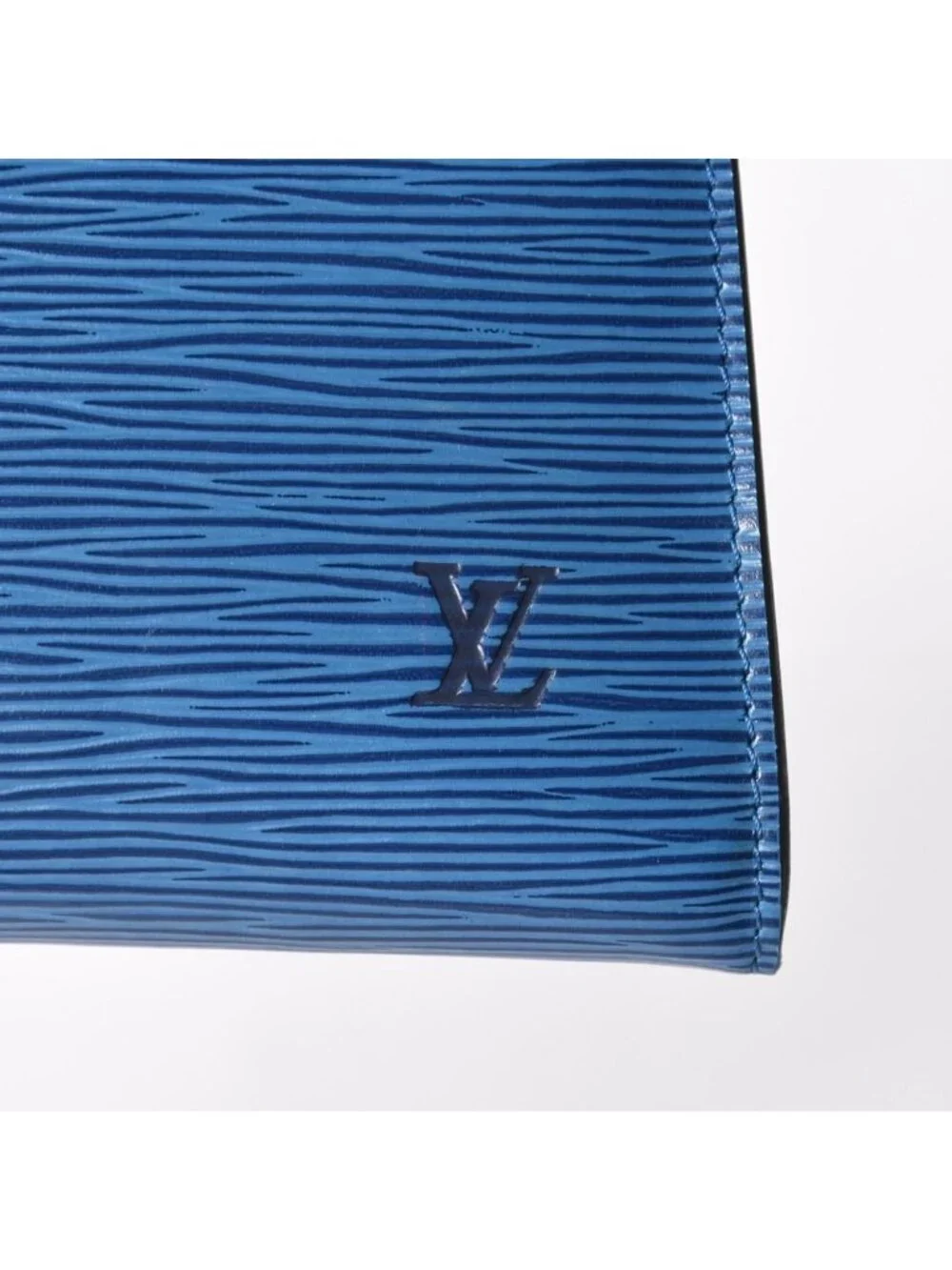 Louis Vuitton Pochette Accessoires Bag Epi Leather Blue